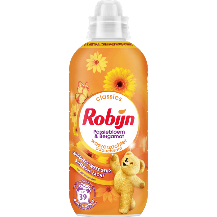 Robijn Wasverzachter passiebl. & bergamot 39 wb