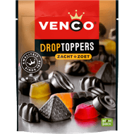 Venco Droptoppers zacht-zoet