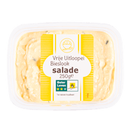 Menken Salade vrije uitloopei