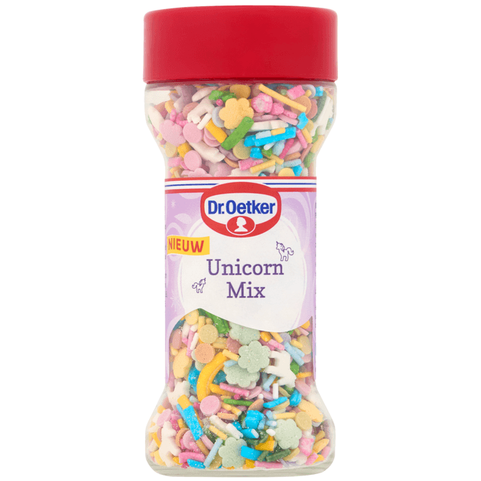 Dr. Oetker Unicornmix bakdecoratie