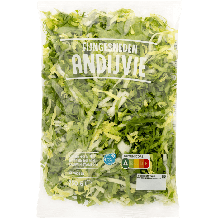 Andijvie fijngesneden