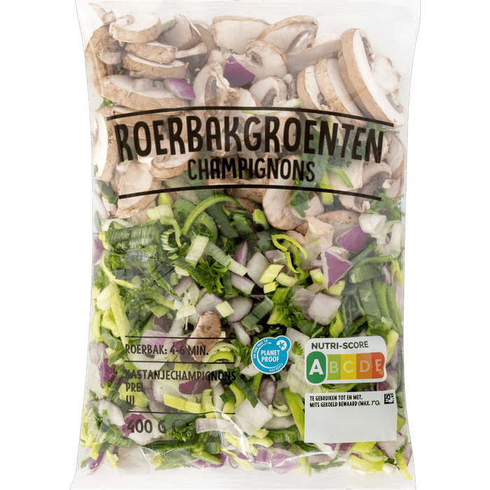 Roerbakgroente champignon