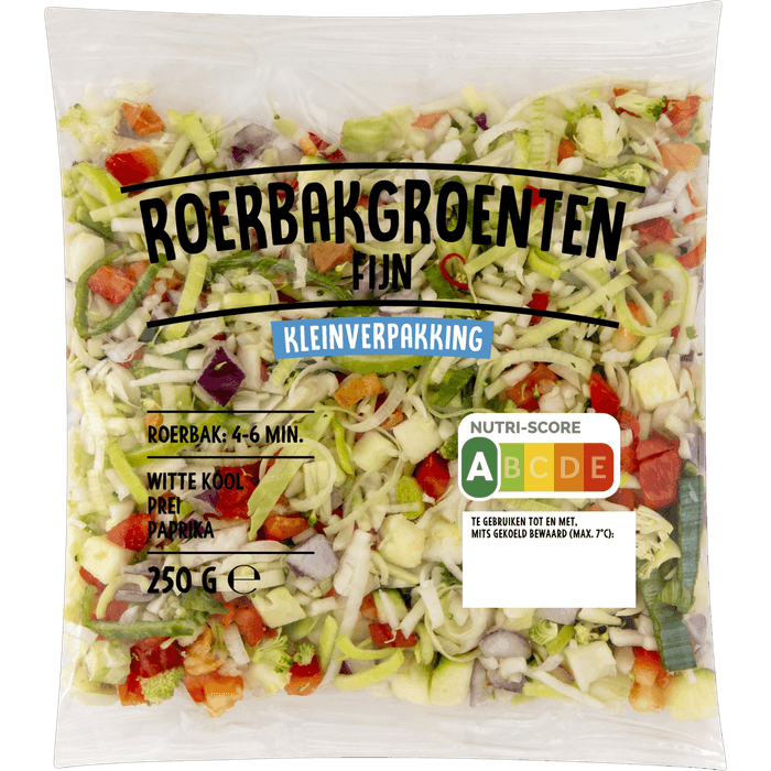 Fijne wokgroente