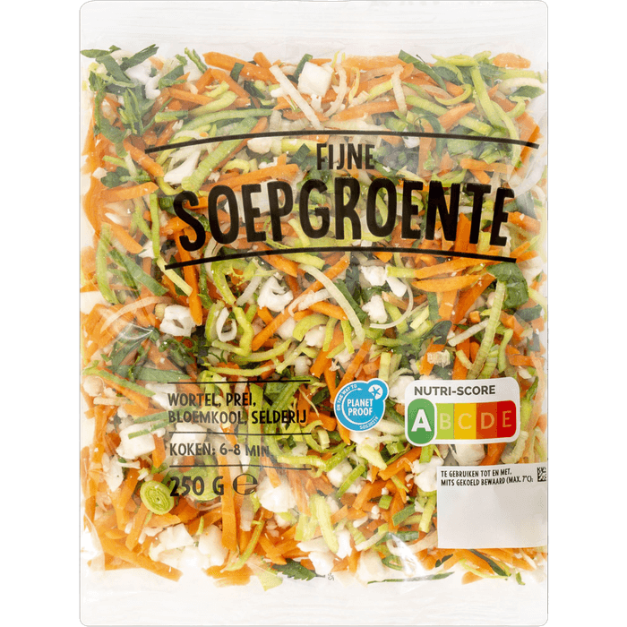 Soepgroente fijn