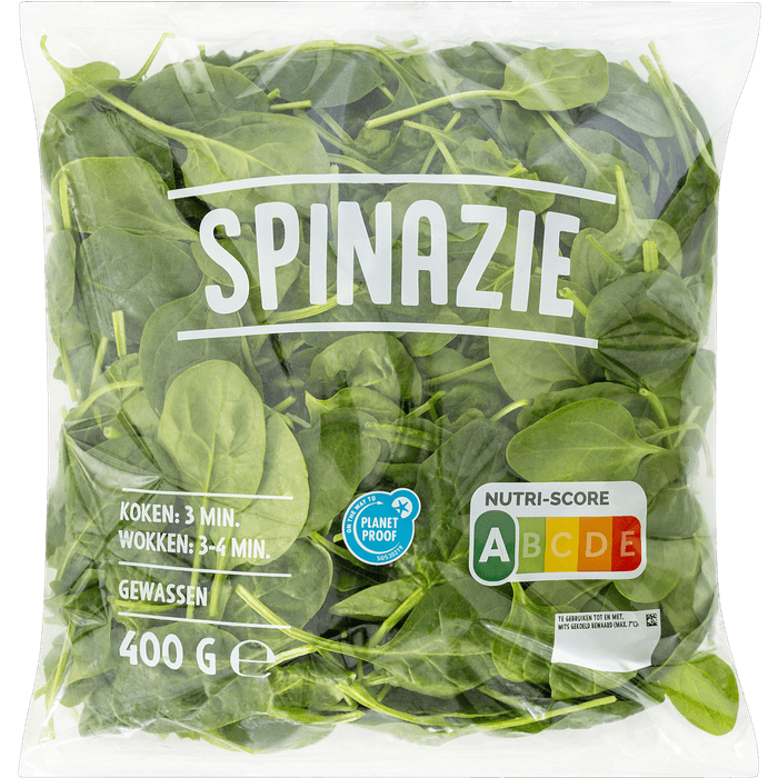 Spinazie gewassen