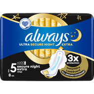 Always Maandverband ultra secure night extra