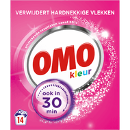 Omo Poeder wasmiddel stralende kleuren 14 wasbeurten
