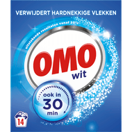 Omo Poeder wasmiddel wit 14 wasbeurten