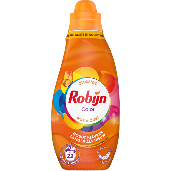 Robijn Vloeibaar wasmiddel k&k color 22 wasbeurten