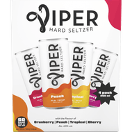 Viper Hard seltzer 4x250ml