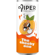 Viper Hard seltzer peach