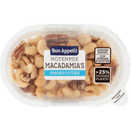 Bon Appetit Notenmix macadamia ongezouten