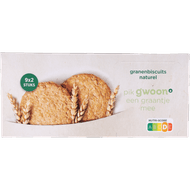 G'woon Granenbiscuit naturel