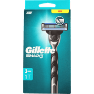 Gillette Scheerapparaat mach3 met 3 navulmesjes