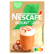 Nescafé Oploskoffie hazelnut latte 8 st.