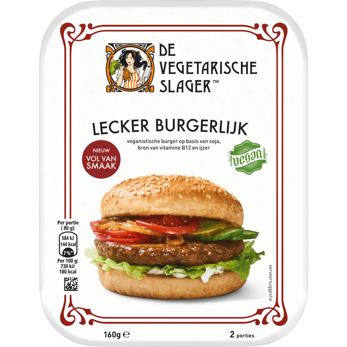 De Vegetarische Slager Lecker burgerlijk