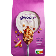 G'woon Krokante muesli appel rozijn