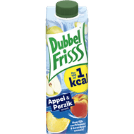 Dubbelfrisss Appel perzik 1kcal