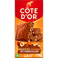 Côte d'Or Chocoladereep hazelnoot karamel