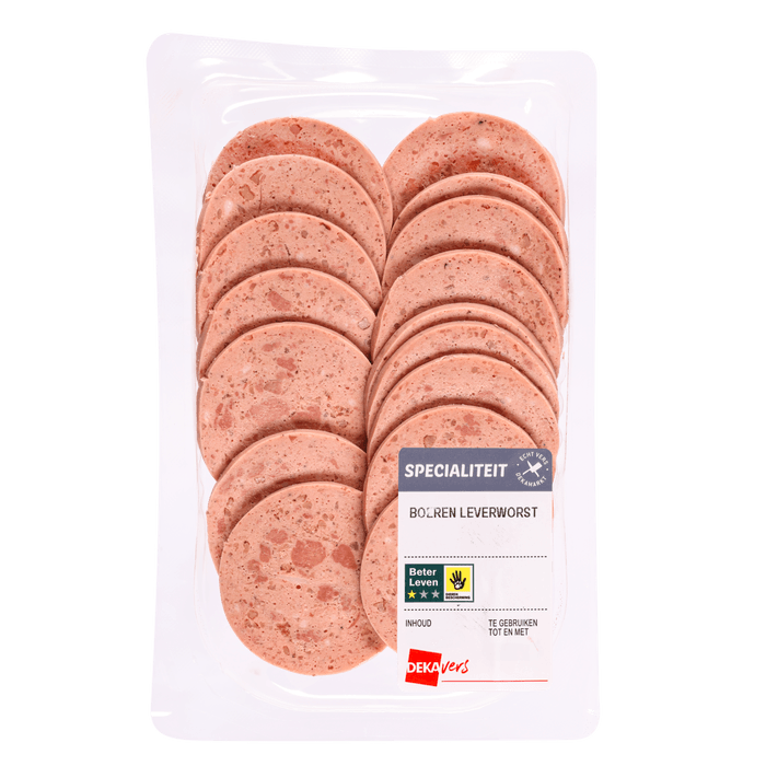 DekaVers Boeren leverworst