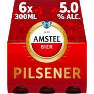 Amstel Pilsener 6x30cl