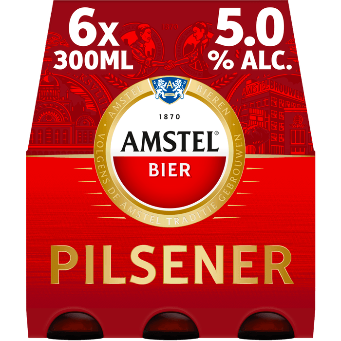 Amstel Pilsener 6x30cl