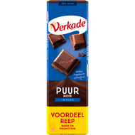 Verkade Chocoladereep puur xxl