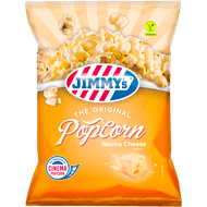 Jimmy's Popcorn nacho cheese flavour