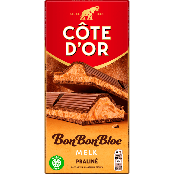 Côte d'Or Bon bon bloc praline melk