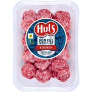 Huls Boerenmetworst gesneden