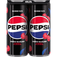 Pepsi Zero cherry 4x25cl
