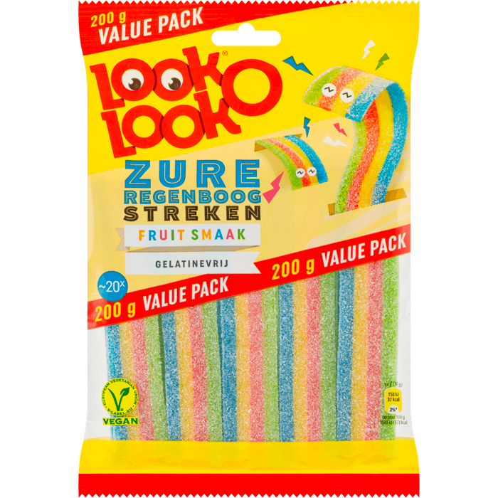 Look O Look Zure regenboogmatten