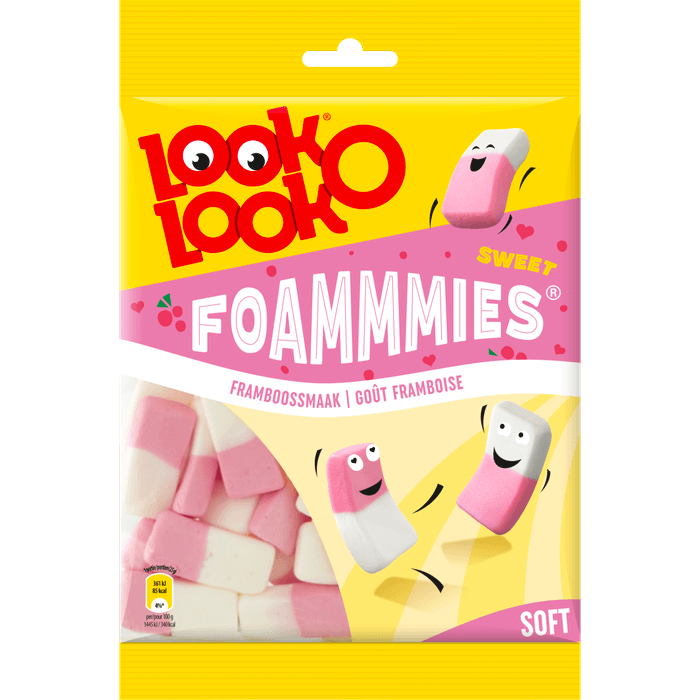 Look O Look Foamies raspberry