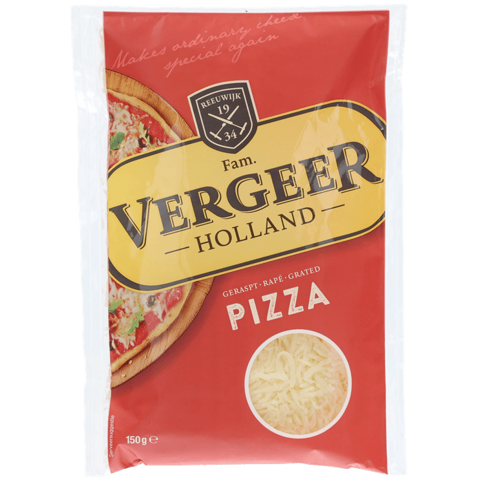 Vergeer Geraspte pizza kaas