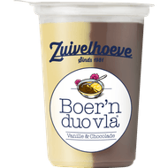 Zuivelhoeve Boern vla vanille chocolade