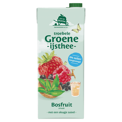 Van de Boom Troebele groene thee bosfruit