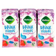 Melkan Drinkyoghurt rode vruchten