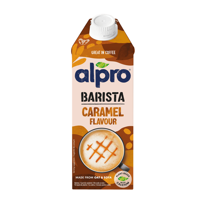 Alpro Barista flavoured caramel