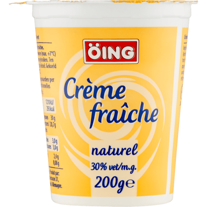 �ing Creme fraiche 30% vet