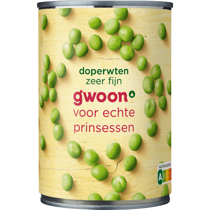 G'woon Doperwten extra fijn