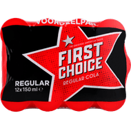 First Choice Cola Cola 12x15 cl