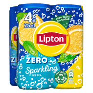 Lipton Ice tea sparkling zero 4x25 cl