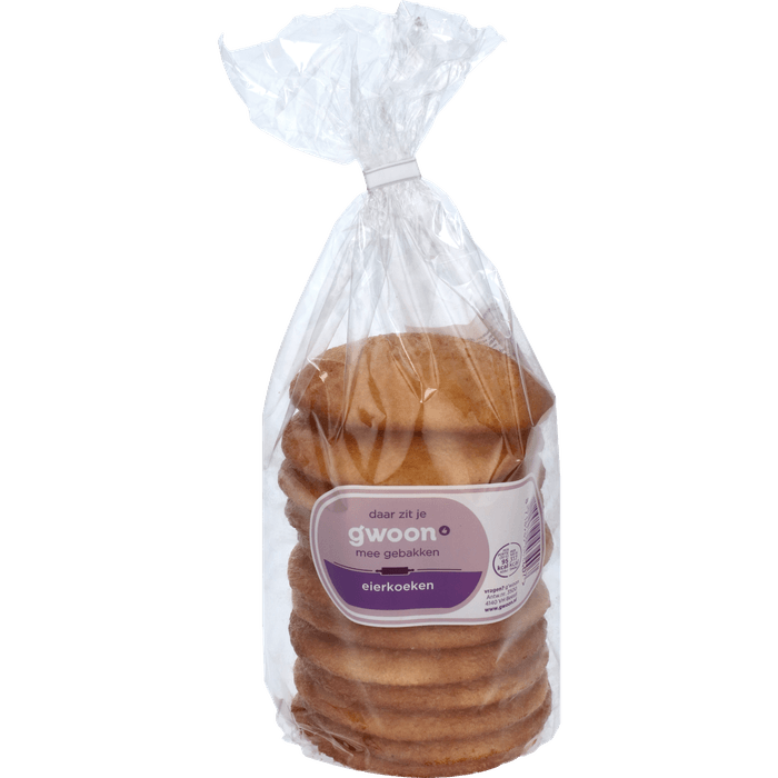 G'woon Eierkoeken 12 stuks