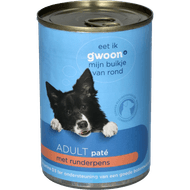 G'woon Hondenvoer pate runderpens