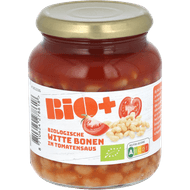 Bio+ Witte bonen in tomatensaus