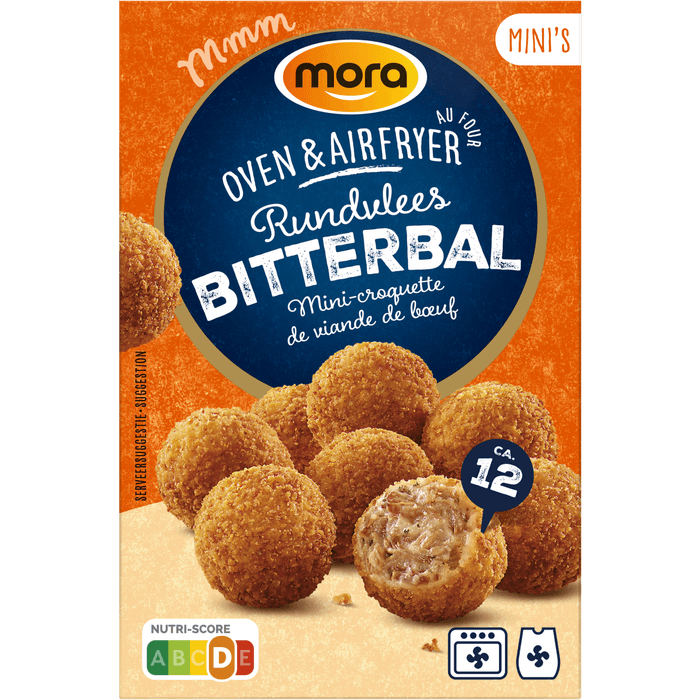 Mora Oven & Airfryer bitterballen 12 stuks