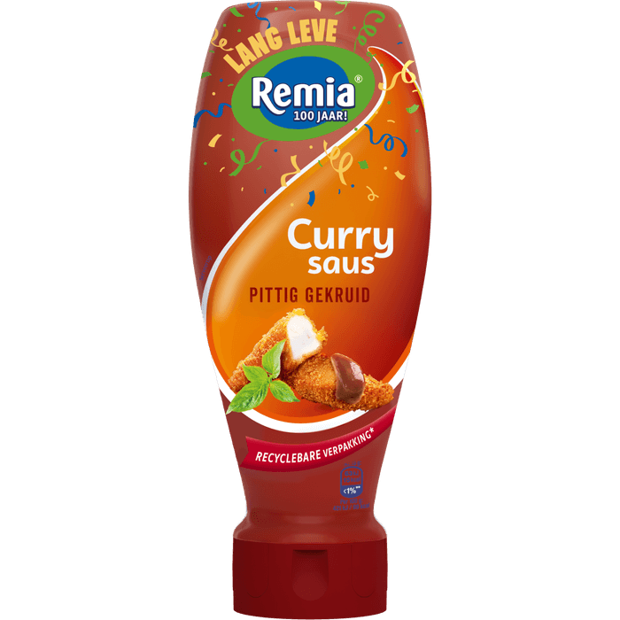 Remia Curry saus pittig gekruid
