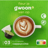G'woon Koffiecups cappuccino