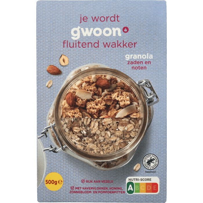 G'woon Granola zaden en noten