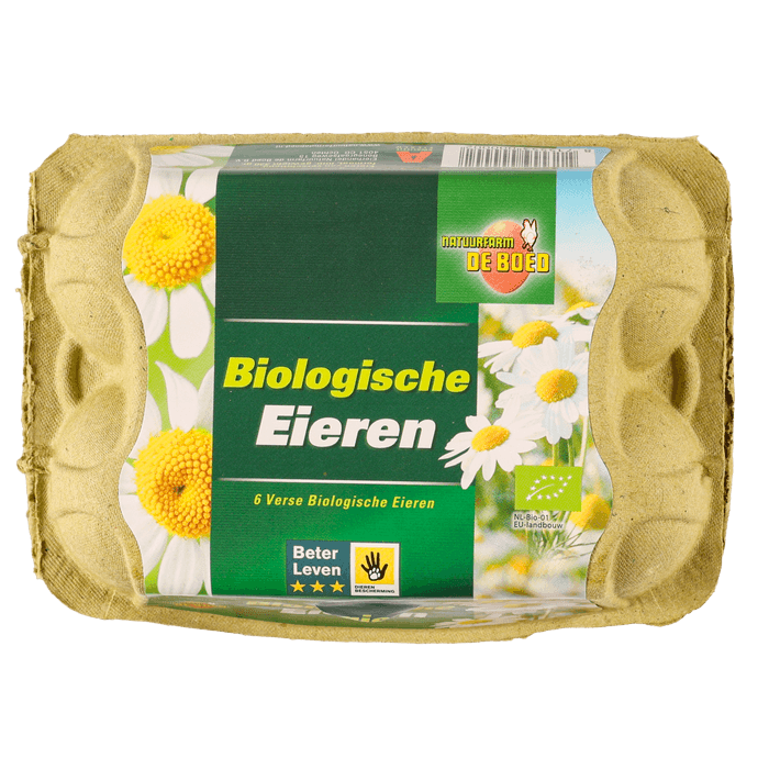 Natuurfarm Biologische eieren s/m/l/xl